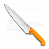 Нож L=26 см, профессиональный, с желтой рукояткой, «Swibo», Victorinox