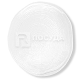 Блюдо овальное 29x25,5см h2,5см, цв.белый «Nova» P.L.Proff Cuisine (кр4) фарфор