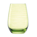 Хайбол 465мл, цв. светло-зеленый «Twister» Stolzle (d8,5см h12см кр6) Green