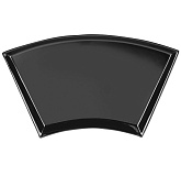 Тарелка 51x30 см, черная сегмент «B.Concept», RAK Porcelain