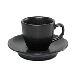 Чашка кофейная 80 мл, «Seasons Black», Porland