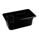 Гастроемкость п/п GN 1/4-100 цв.черный (265x162х100мм) RESTOLA
