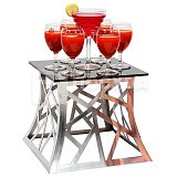 Подставка фуршетная 24х24х19,5см нерж. P.L.Proff Cuisine