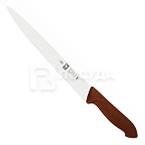 Нож L=25 см, для мяса с коричневой рукояткой, «HORECA PRIME», ICEL