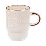 Кружка 400мл d8,5см h11,5см «White Fusion» P.L.Proff Cuisine (кр6) фарфор