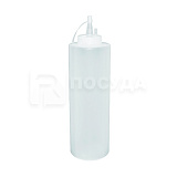 Емкость для соуса 375мл прозрачная MGProf