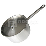 Сотейник 6,3л d24см h14см с крышкой (индукция) «EcoLine - КАТУНЬ» P.L.Proff Cuisine