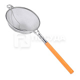 Дуршлаг сетчатый d35см нерж./ручка дерево  P.L.Proff Cuisine