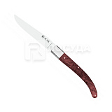 Нож L=10 см, для стейка с рукояткой из оливы, «STEAK», ICEL