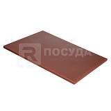 Доска 50x35см h1,8см коричневая п/п, поверхность шагрень Китай