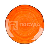 Тарелка мелкая без полей d20,5см «Orange Sky Fusion» P.L.Proff Cuisine (кр8) фарфор