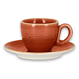 Чашка кофейная 80 мл, Espresso Coral «TWIRL», RAK Porcelain