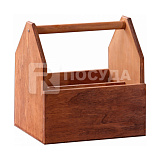 Ящик 19х16 см, Н=20 см, деревянный, для сервировки или декора, Garcia de Pou