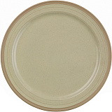 _Блюдо круглое d33см, цв.темно-бежевый «Igneous» Churchill (кр6) керамика