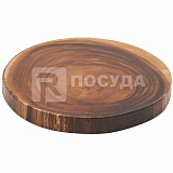 Доска для подачи d33,5см h3см меламин «African Wood» P.L.Proff Cuisine