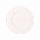 Тарелка мелкая d17см, цв.белой кости «Alumilite Line» Porland (кр12) фарфор