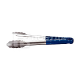 Щипцы L=23 см, нерж, для гриля, с синей силиконовой ручкой, P.L.Proff Cuisine