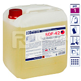 Моющее средство 5 л,  кислотное пенное с дезинфицирующим эффектом «SDF-42», EcoNobel