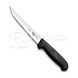 Нож L=12 см, для обвалки мяса, с черной ручкой, «Fibrox», Victorinox