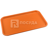 Поднос 44,5x34,5 см, пластиковый, оранжевый, P.L.Proff Cuisine