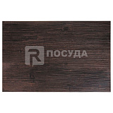 Подкладка 45,7x30,5 см, настольная Wood textured-Black, P.L.Proff Cuisine