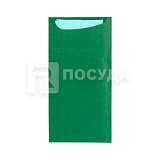 Конверт-салфетка 11,2х22,5 см, для столовых приборов, цв.зеленый, Garcia de Pou