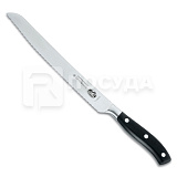 Нож L=36,5 (23) см, кованая сталь, для хлеба, шир.=3 см, «Grand Maitre», Victorinox