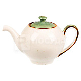 Чайник 900мл h14см «Blue Lake Fusion» P.L.Proff Cuisine (кр1) фарфор