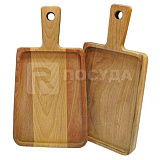 Доска для подачи 35x19,5см h2см бук, с ручкой Россия