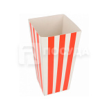 Контейнер 6,5х8,7 см, Н=17,4 см, для поп-корна / снеков «Полоски», Garcia de Pou