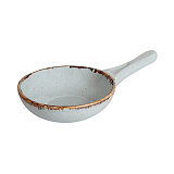 Сковорода фарфор d14см 350мл h6,2см цв.серый «Seasons Gray» Porland (кр2)