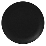 Тарелка D=29 см, круглая черная «NeoFusion Volcano», RAK Porcelain