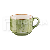 Чашка 110 мл, штабелируемая зеленая, «AURA Theraphy», Bonna