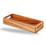 Поднос 30x11,8 см, H=4,8 см, деревянный «Ящик», «Buffet Wood», Churchill